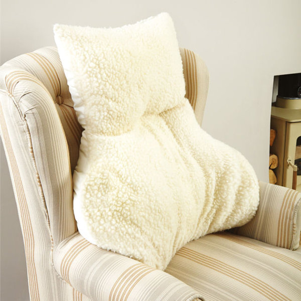 Symple Stuff Fleece All Season Back Support Cushion & Reviews Wayfair